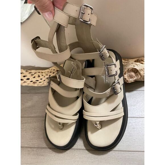 New Free People Jojo Gladiator Sandals Size 37 - Picture 5 of 7